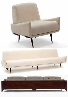 纽约2014-由巴西已故设计师Oscar Niemeyer设计的家具集合